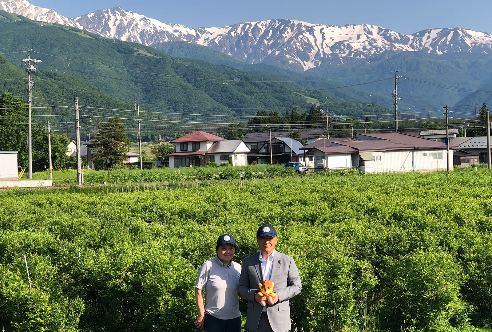 白馬村の津滝さん